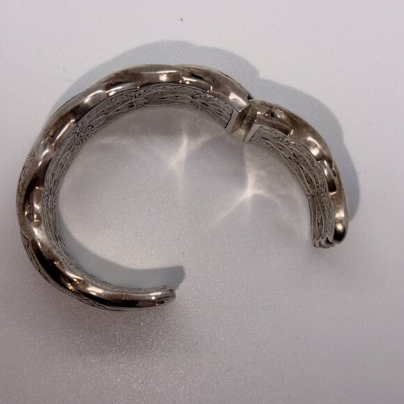 JOHN HANDY 925 SILVER CUFF BRACELET, 33mm, 4.95oz, RARE FIND - Picture 12 of 12